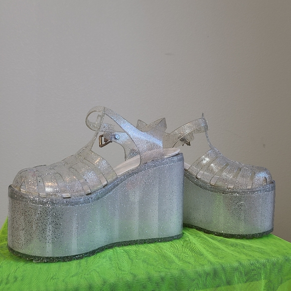 UNIF Shoes Hella Jelly Platforms Unif Poshmark